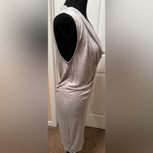 Haute Hippie Cowel neck Asymmetrical jersey dress - Picture 8 of 9